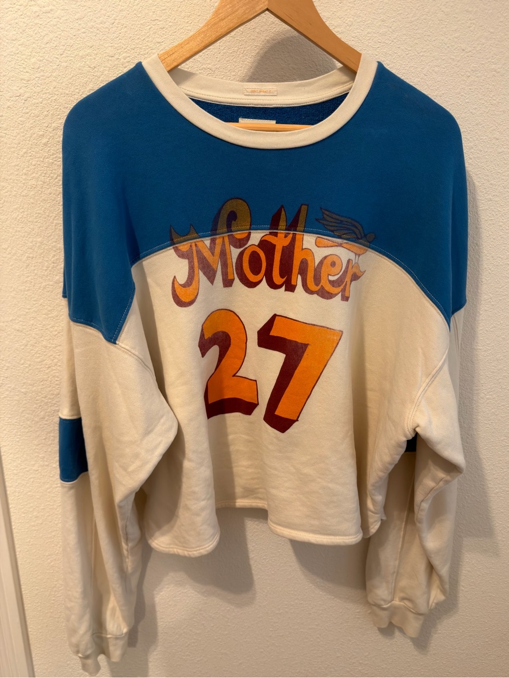 Mother Cropped Crewneck